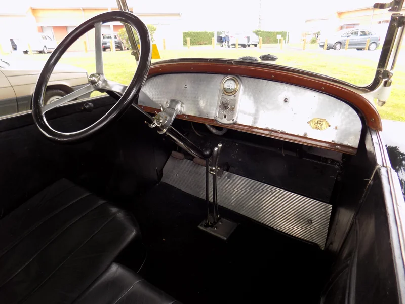 Voiture ancienne - Intérieur